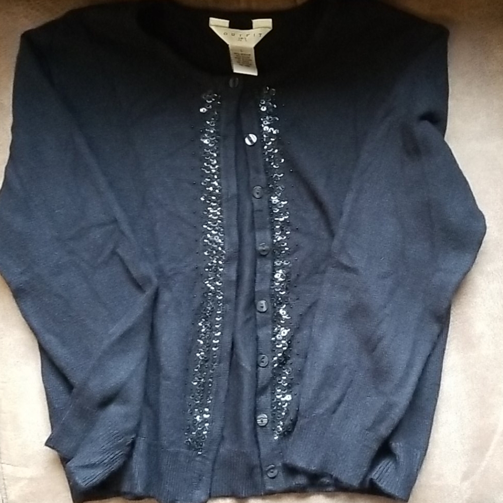 Outfit JPR sweater black